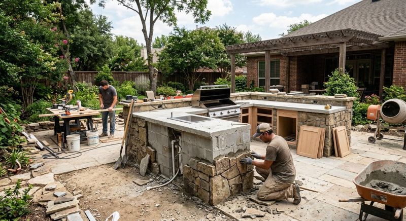Outdoor Kitchen Renovation in Santa Rosa, CA