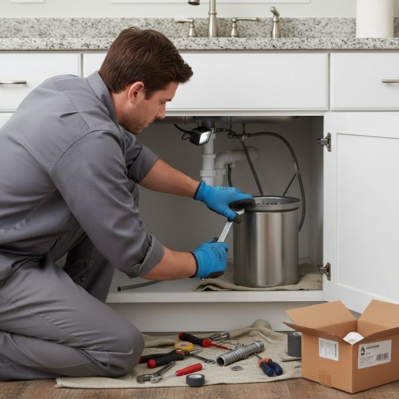 Garbage Disposal Repair detail