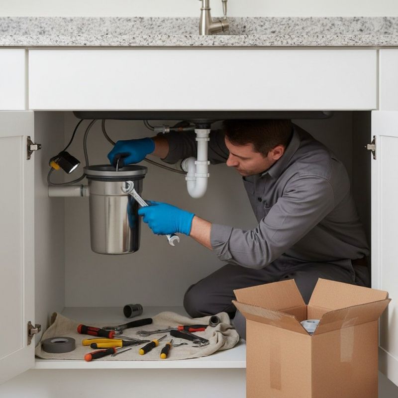 Garbage Disposal Repair detail