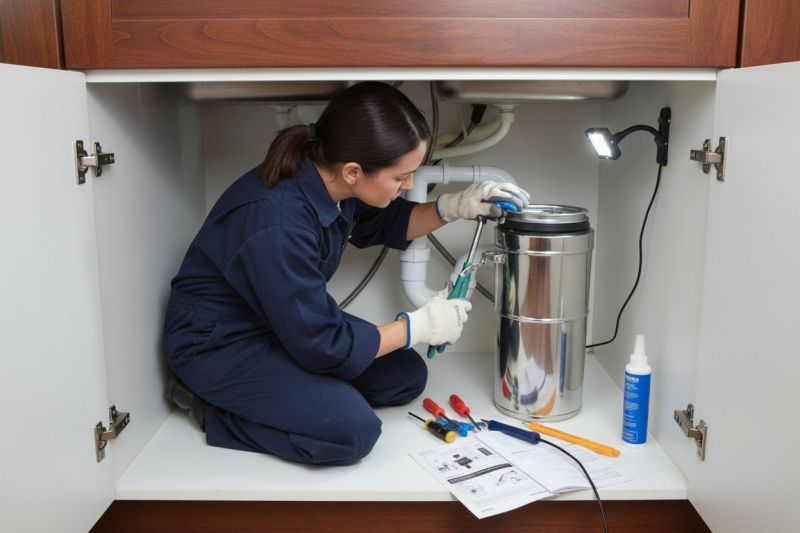 Garbage Disposal Repair detail