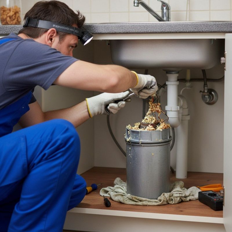 Garbage Disposal Repair detail